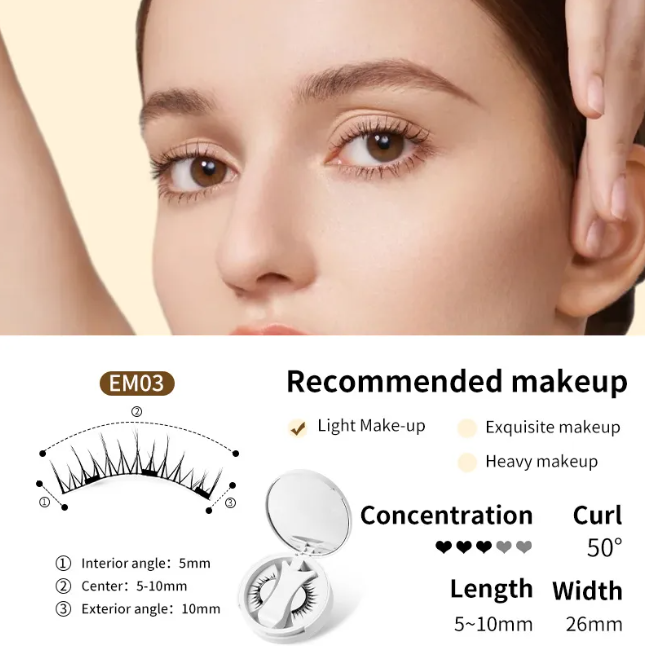 Magnetic Eyelashes Set